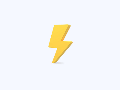 Flash 3D icon