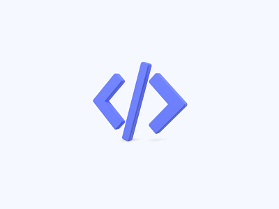 Code 3D icon