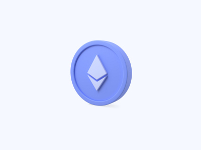 Ethereum 3D icon