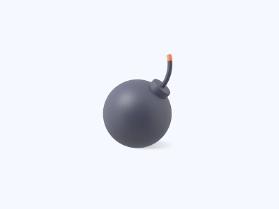 Bomb 3D icon