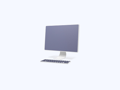 Computer 3D icon