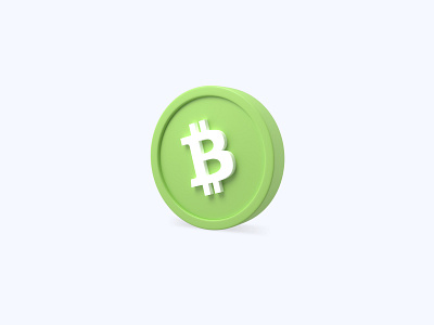 Bitcoincash 3D icon