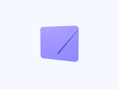 Envelope 3D icon 3d 3d art 3d artist 3d design 3d designer 3d icon 3d icons 3d modeling email envelope freebie freebies icon illustration mail ui