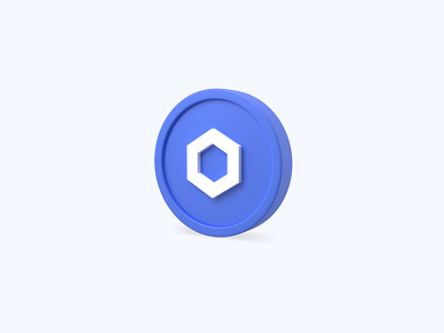 Chainlink 3D icon 3d 3d art 3d artist 3d design 3d designer 3d icon 3d icons 3d modeling chainlink coin crypto crypto currency freebie freebies icon illustration link ui
