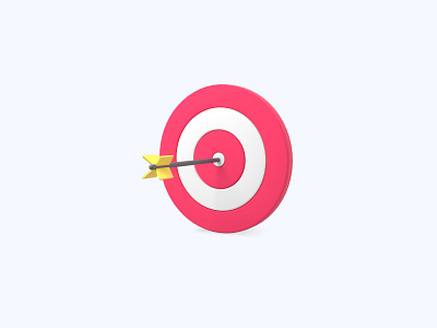 Target 3D icon