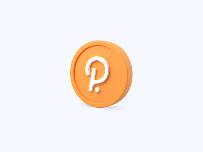 Polkadot 3D icon