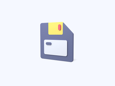 Save 3D icon