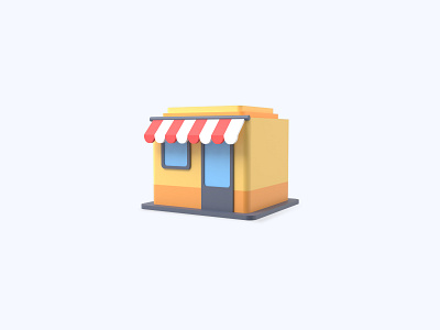 Shop 3D icon