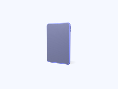 Tablet 3D icon