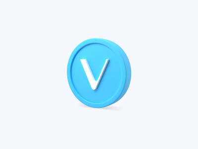 VeChain 3D icon