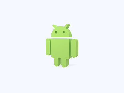 Android 3D icon