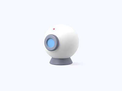 Webcam 3D icon