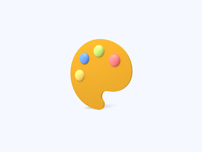 Paints 3D icon