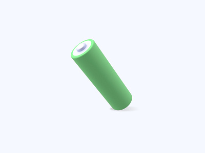 Battery 3D icon