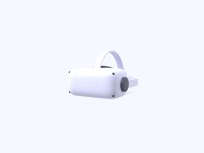 VR Headset 3D icon