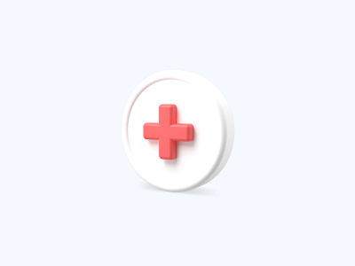 Ambulance 3D icon