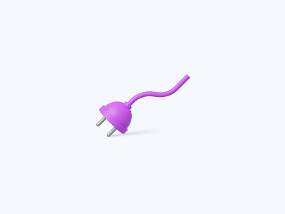 Plug 3D icon