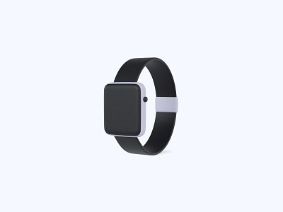 Smart watch 3D icon