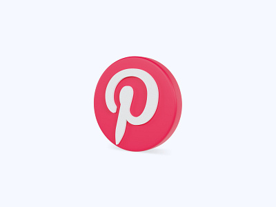 Pinterest 3D icon