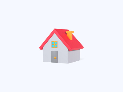 Home 3D icon 3d 3d art 3d artist 3d design 3d designer 3d icon 3d icons freebie freebies home house icon icons ui