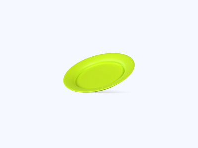 Plate 3D icon