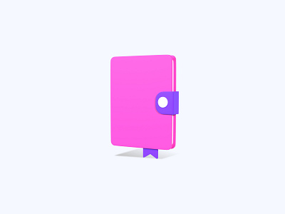 Diary 3D icon