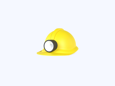 Helmet 3D icon