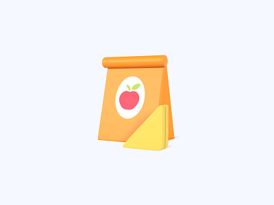 Lunch 3D icon