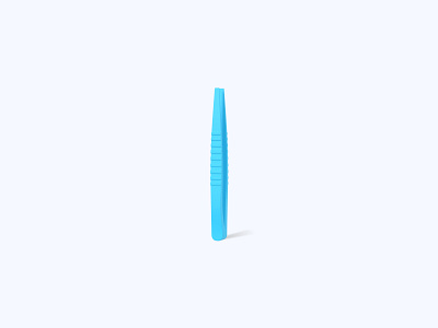 Tweezers 3D icon