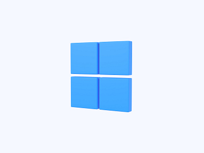 Windows 3D icon