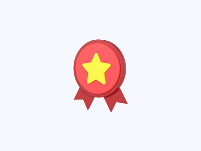 Badge 3D icon