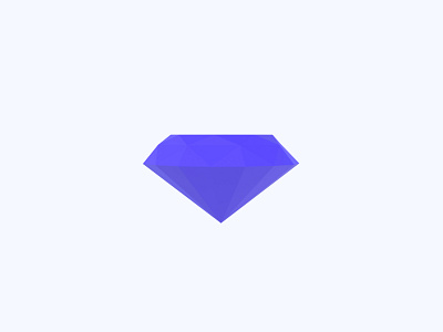 Diamond 3D icon