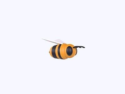 Bee 3D icon