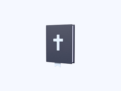 Bible 3d icon