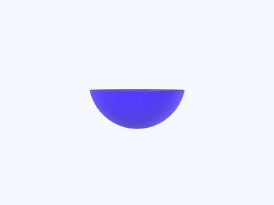 Bowl 3D icon