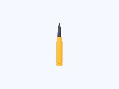 Bullet 3D icon