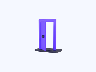 Door 3D icon