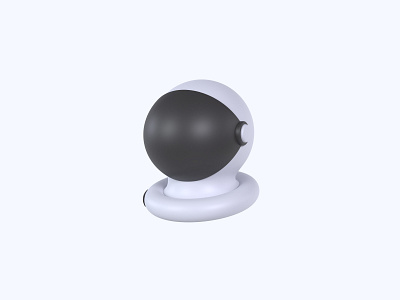 Astronaut 3D icon