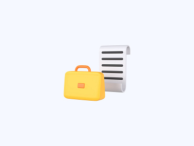 Employment 3D icon