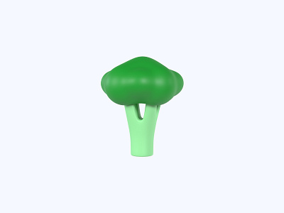 Broccol 3D icon