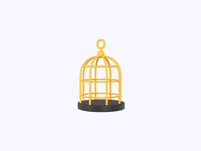 Cage 3D icon