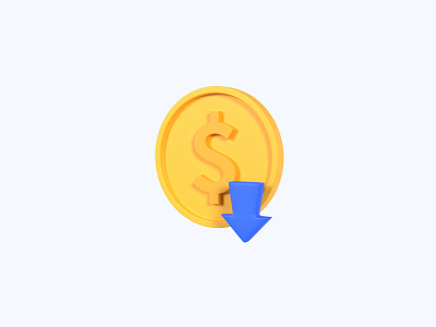 Deposit 3D icon