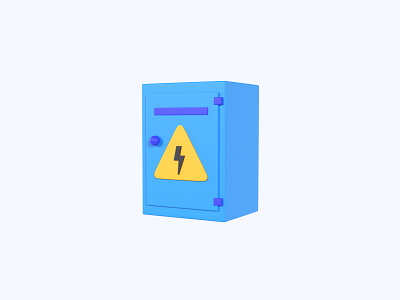 Electrical system 3D icon