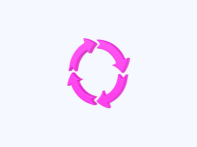 Flow 3D icon