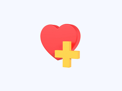 Health 3D icon