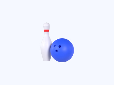 Bowling 3D icon 3d 3d art 3d design 3d designer 3d icon 3d icons freebie freebies icon icons ui