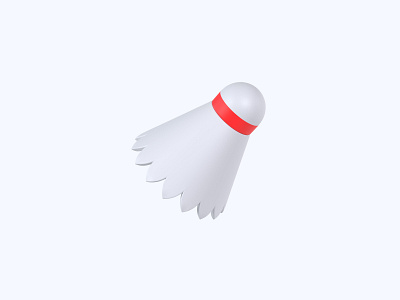 Badminton 3D icon