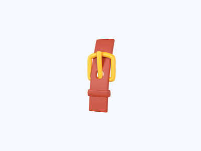 Buckle 3D icon