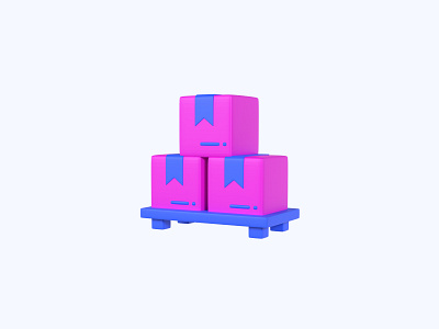 Cargo 3D icon