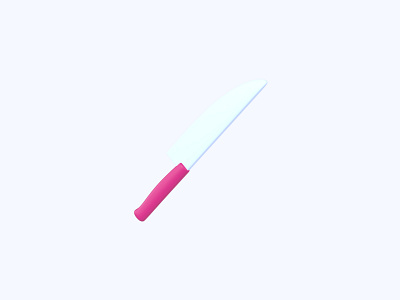 Knife 3D icon